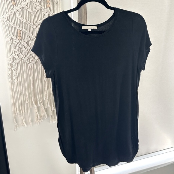 PLENTY Black T-Shirt - Picture 2 of 5